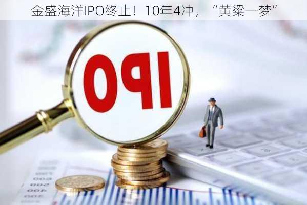 金盛海洋IPO终止！10年4冲，“黄粱一梦”