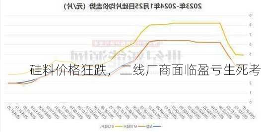 硅料价格狂跌，二线厂商面临盈亏生死考