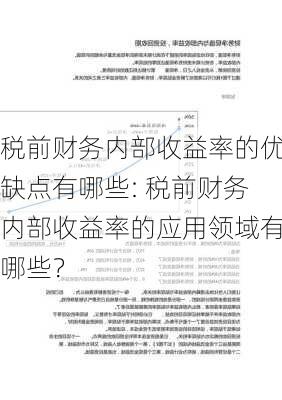 税前财务内部收益率的优缺点有哪些: 税前财务内部收益率的应用领域有哪些？