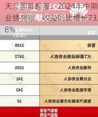 天立国际控股：2024年中期业绩亮眼，收益同比增长73.8%