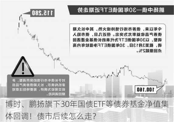 博时、鹏扬旗下30年国债ETF等债券基金净值集体回调！债市后续怎么走？