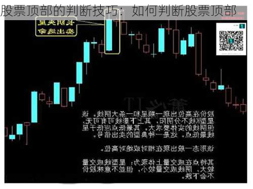 股票顶部的判断技巧：如何判断股票顶部