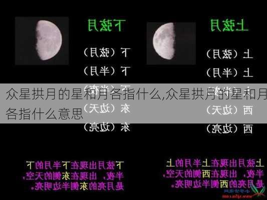 众星拱月的星和月各指什么,众星拱月的星和月各指什么意思