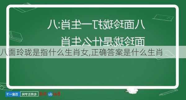 八面玲珑是指什么生肖女,正确答案是什么生肖