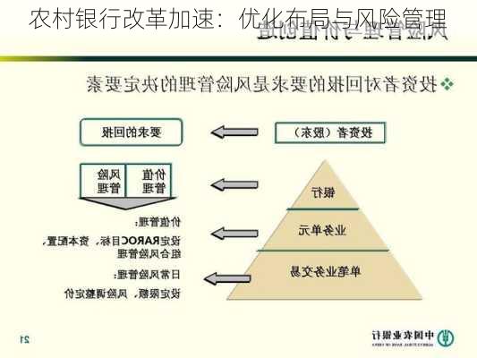 农村银行改革加速：优化布局与风险管理