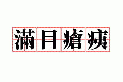 疮痍满目拼音怎么读,疮痍满目拼音怎么读啊