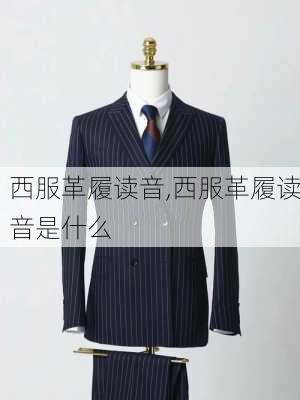 西服革履读音,西服革履读音是什么