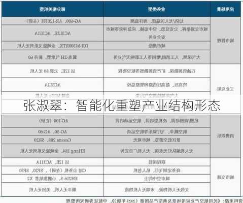 张淑翠：智能化重塑产业结构形态