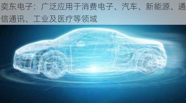 奕东电子：广泛应用于消费电子、汽车、新能源、通信通讯、工业及医疗等领域