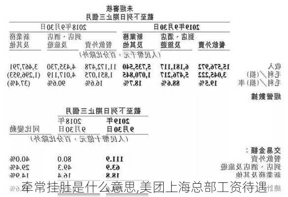 牵常挂肚是什么意思,美团上海总部工资待遇