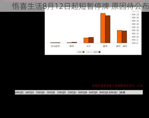 悟喜生活8月12日起短暂停牌 原因待公布