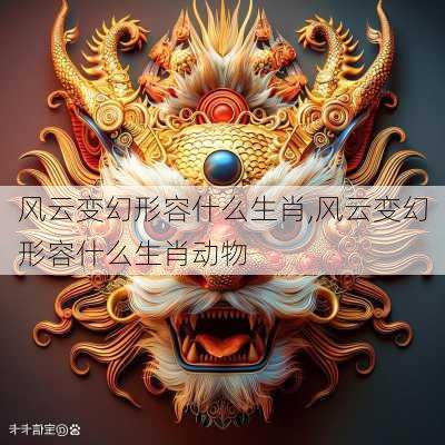 风云变幻形容什么生肖,风云变幻形容什么生肖动物