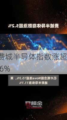 费城半导体指数涨超1.6%