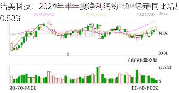 洁美科技：2024年半年度净利润约1.21亿元 同比增加20.88%