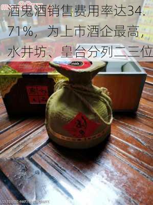 酒鬼酒销售费用率达34.71%，为上市酒企最高，水井坊、皇台分列二三位