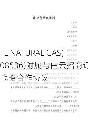 TL NATURAL GAS(08536)附属与白云招商订立战略合作协议