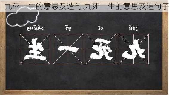 九死一生的意思及造句,九死一生的意思及造句子