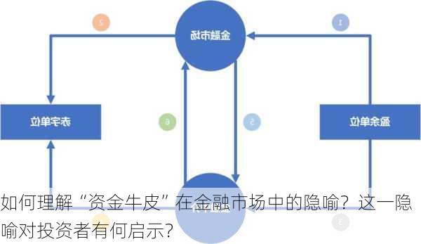 如何理解“资金牛皮”在金融市场中的隐喻？这一隐喻对投资者有何启示？