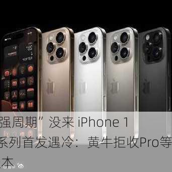 “强周期”没来 iPhone 16系列首发遇冷：黄牛拒收Pro等版本