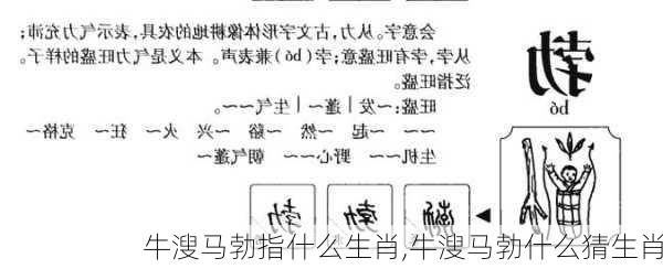 牛溲马勃指什么生肖,牛溲马勃什么猜生肖