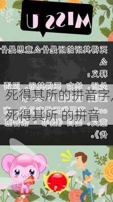 死得其所的拼音字,死得其所 的拼音