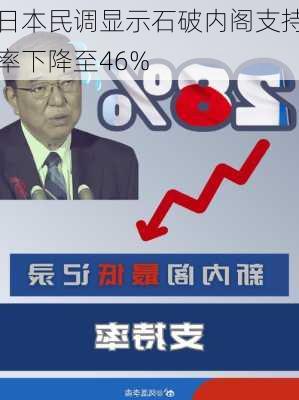 日本民调显示石破内阁支持率下降至46%