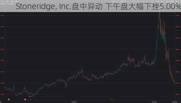 Stoneridge, Inc.盘中异动 下午盘大幅下挫5.00%